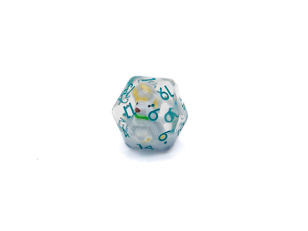 Koala DnD Dice Set: 7 Piece Resin RPG Dice