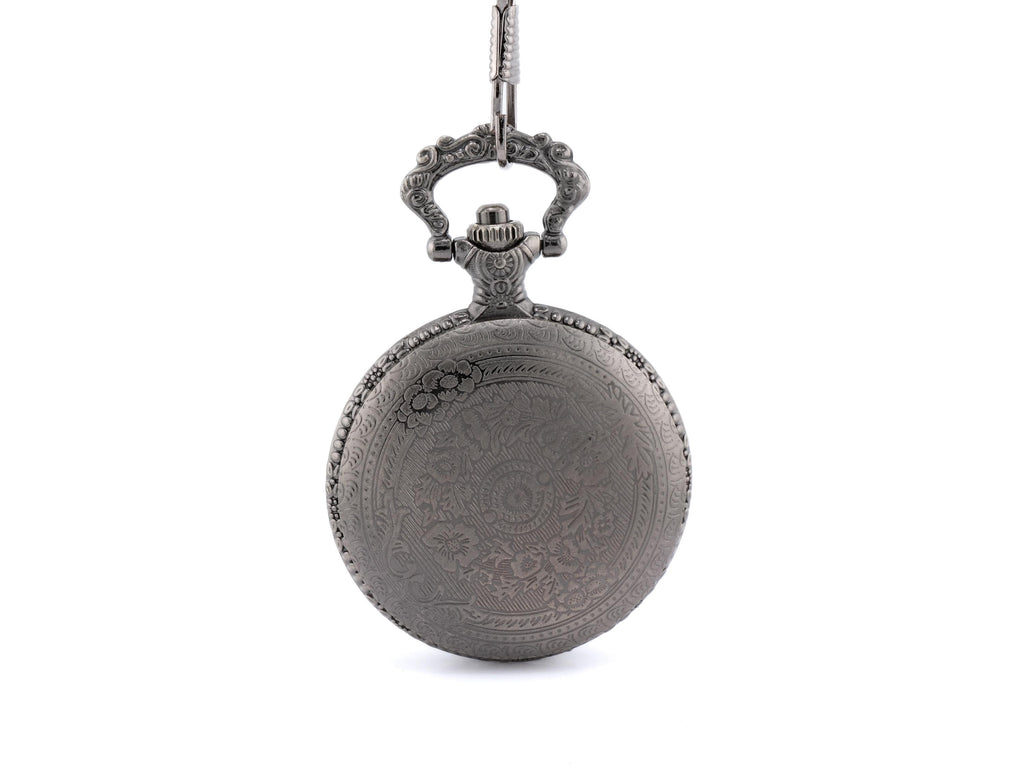 Battle Axe Pocket Watch DnD Dice Set: Mini Metal RPG Dice