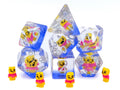 Winnie the Pooh Bear DnD Dice Set: 7 Piece Resin RPG Dice