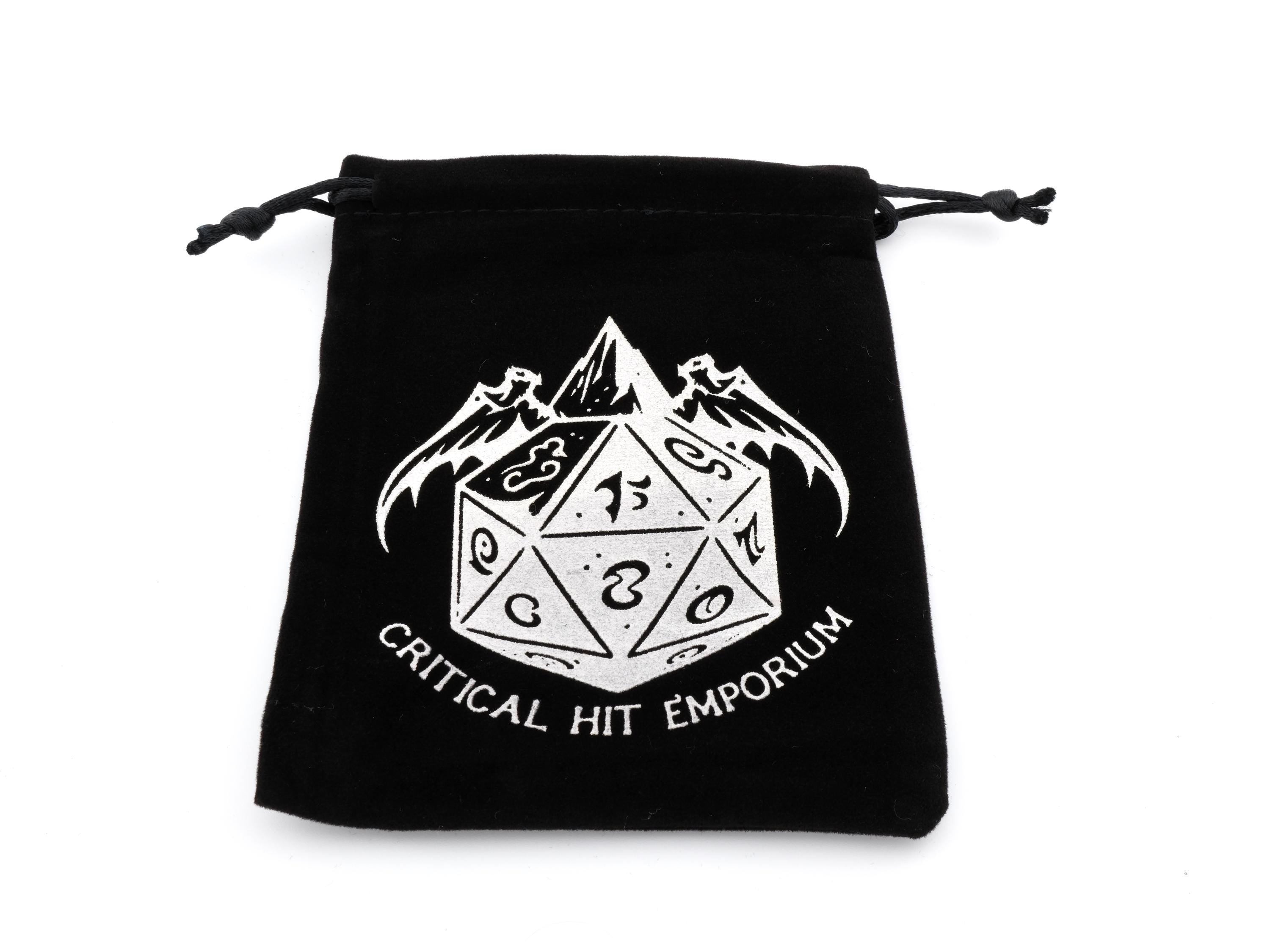 Bloody Skull Resin DnD Dice Set: 7 Piece Mossy Bone  RPG Dice