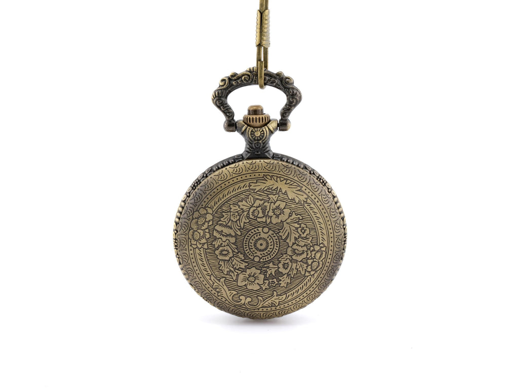 Battle Axe Pocket Watch DnD Dice Set: Mini Metal RPG Dice