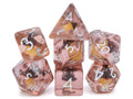 Mushroom Reain DnD Dice Set: 7 Piece Fungus RPG Dice, 10+ Colors