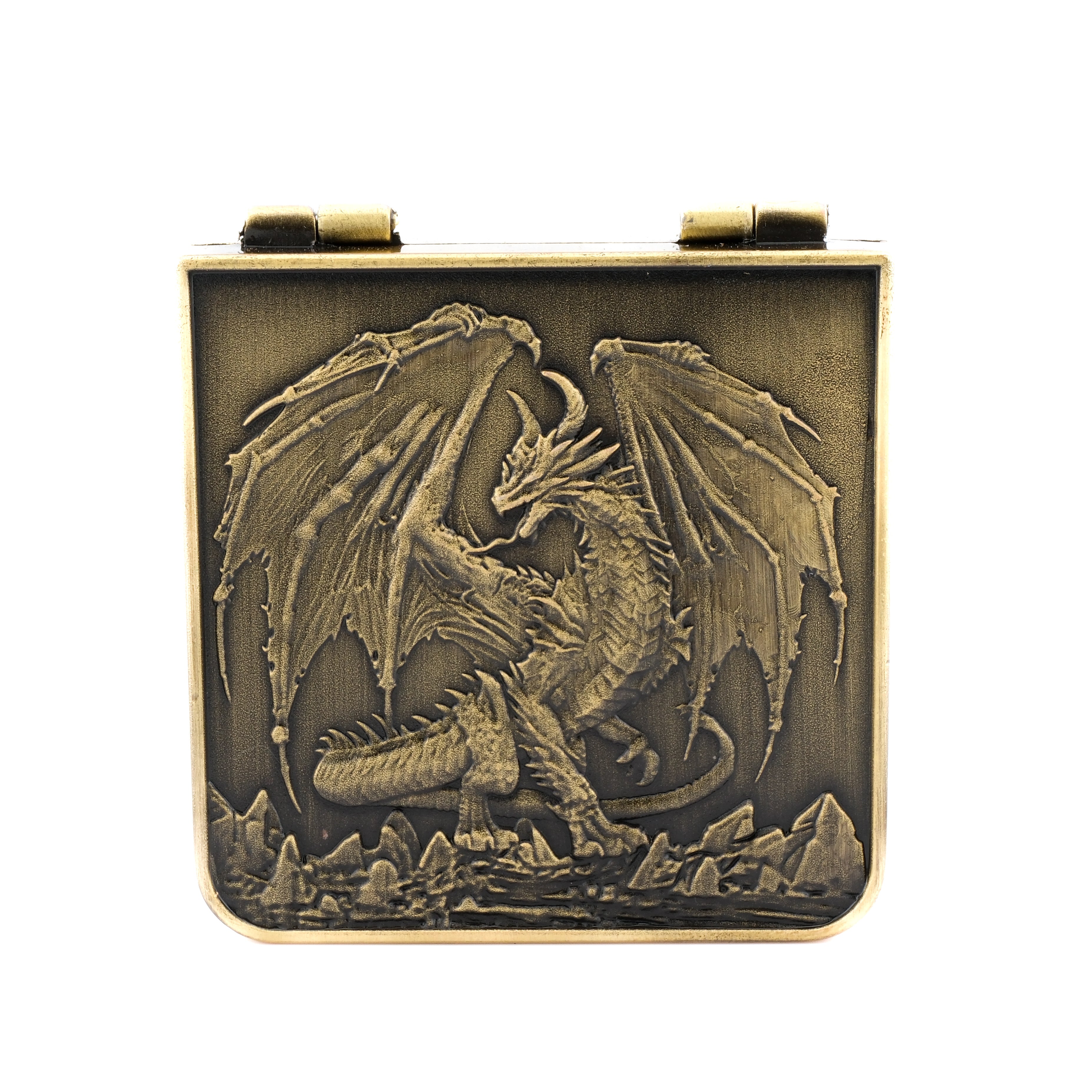 Dragon Metal Foldable 7-in-1 Spinning DND Dice Set