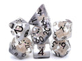 Puppy Resin DnD Dice Set: 7 Piece Dog RPG Dice