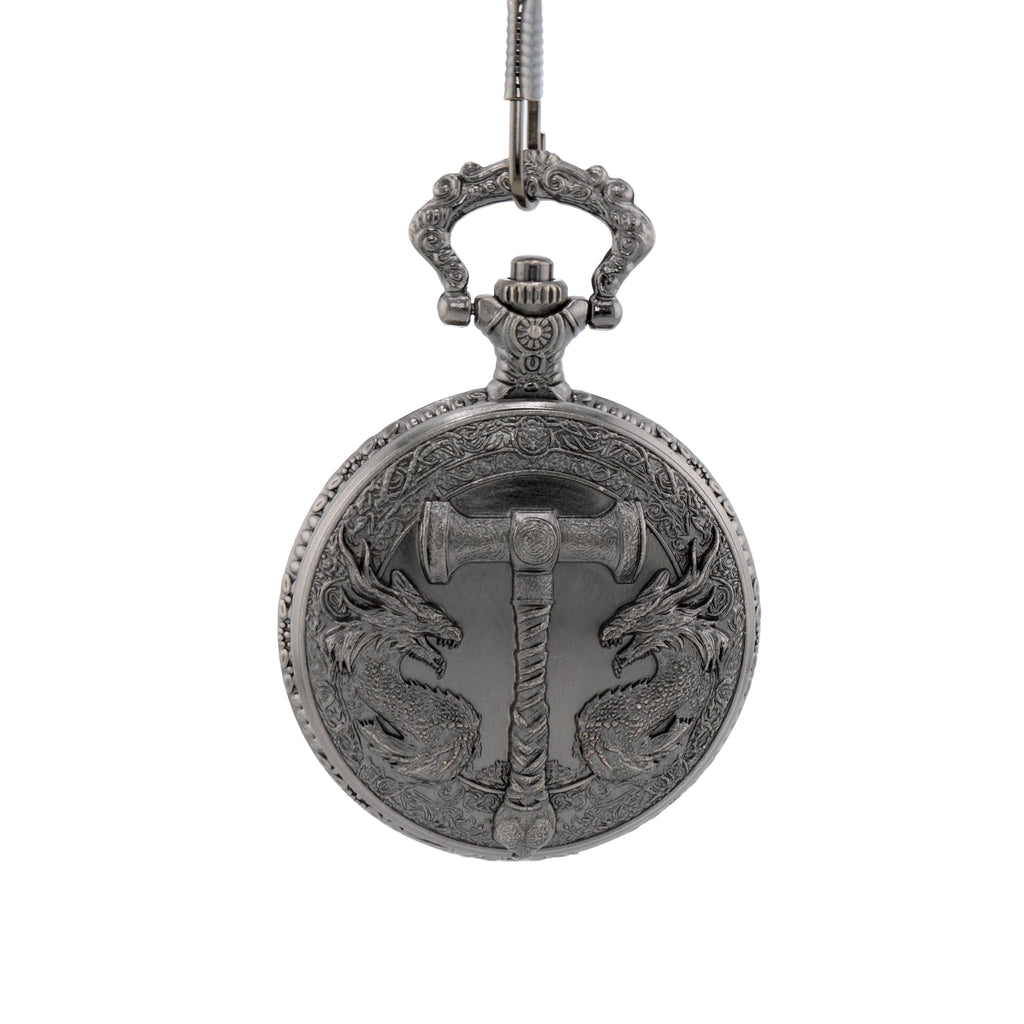 Forge Hammer Pocket Watch Mini Dice Set - 7-Piece TTRPG Dice