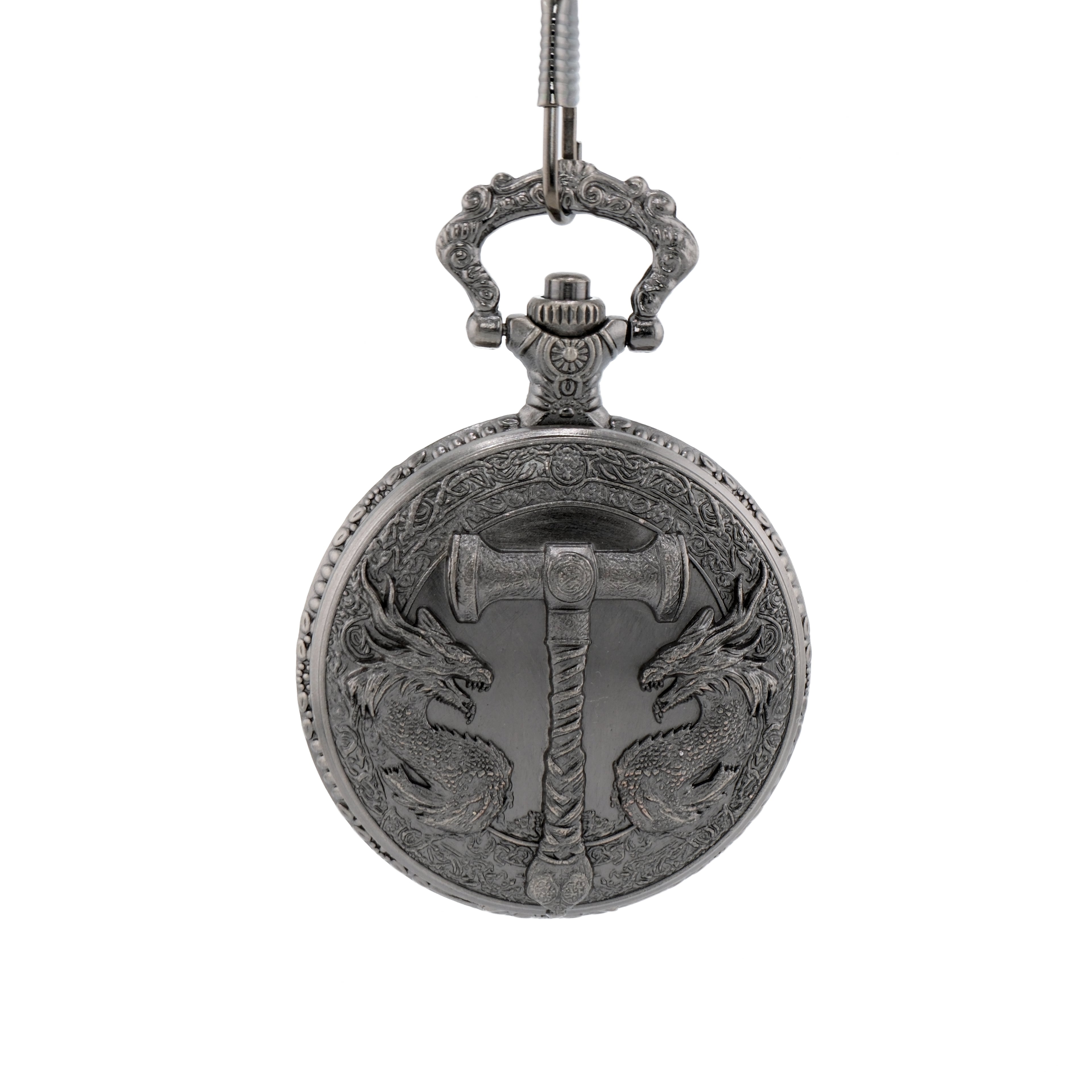 Forge Hammer Pocket Watch Mini Dice Set - 7-Piece TTRPG Dice