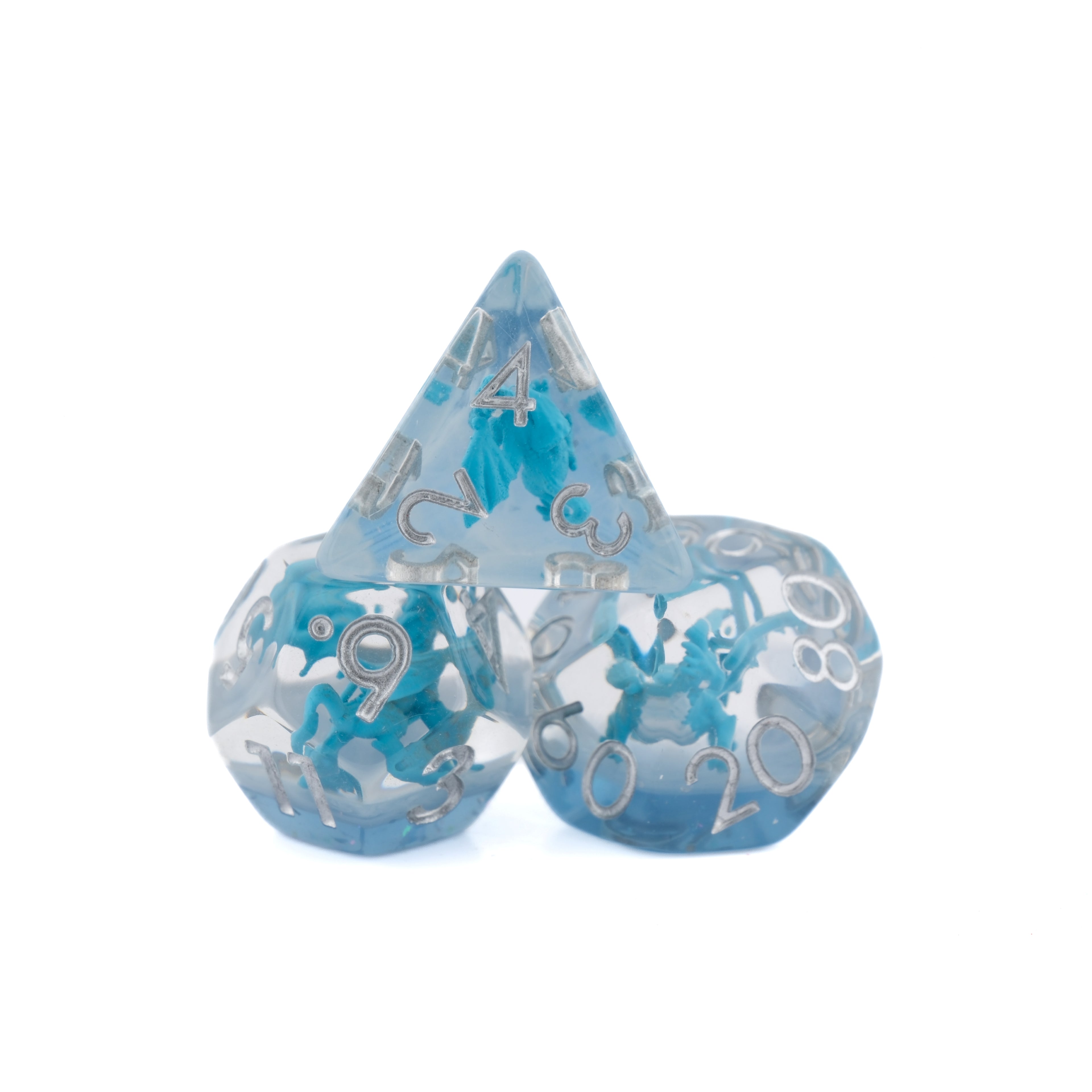 Dragon Resin 7 Piece DnD Dice Set