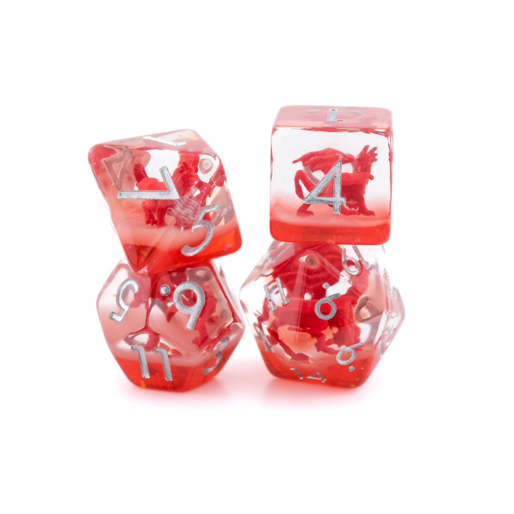 Dragon Resin 7 Piece DnD Dice Set