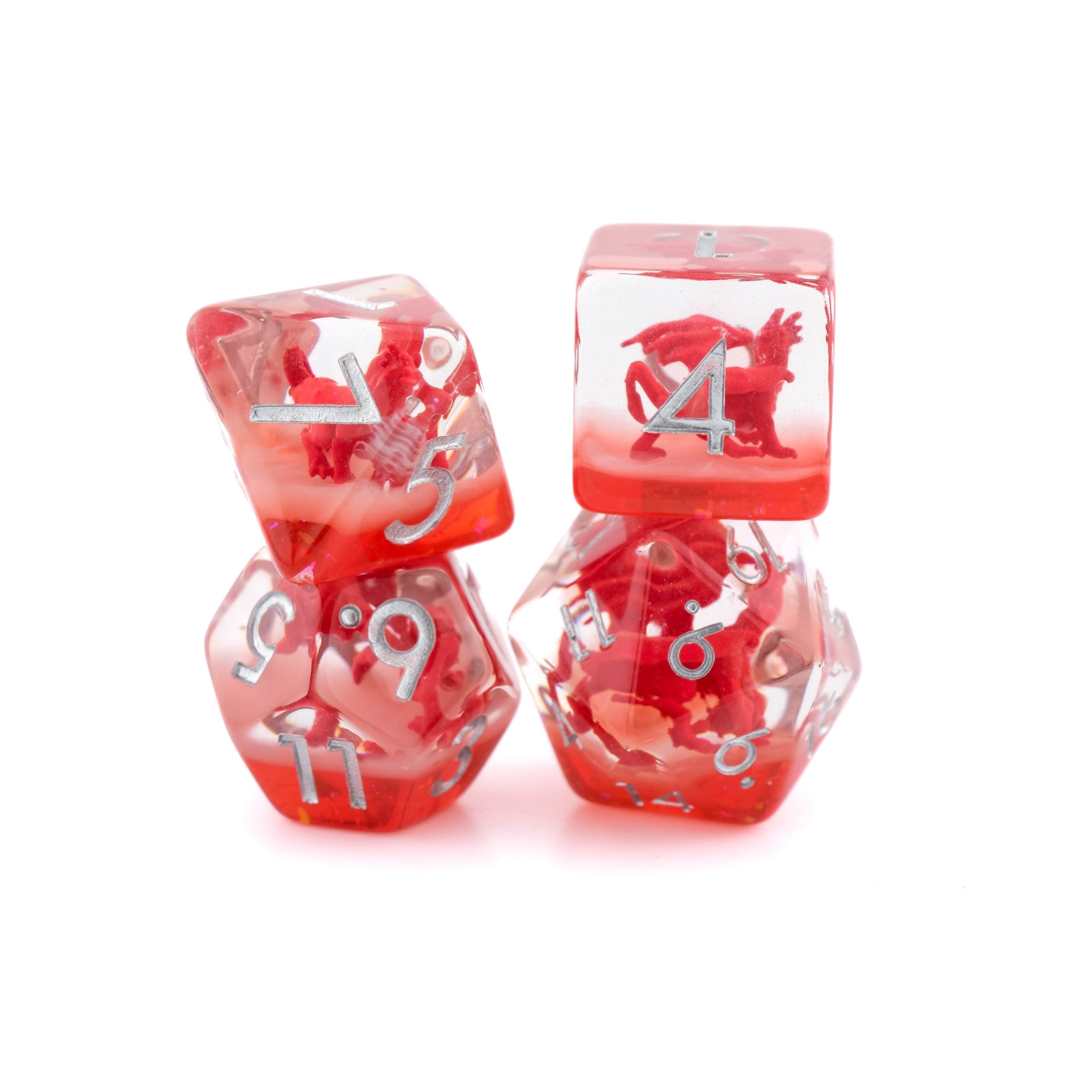 Dragon Resin 7 Piece DnD Dice Set
