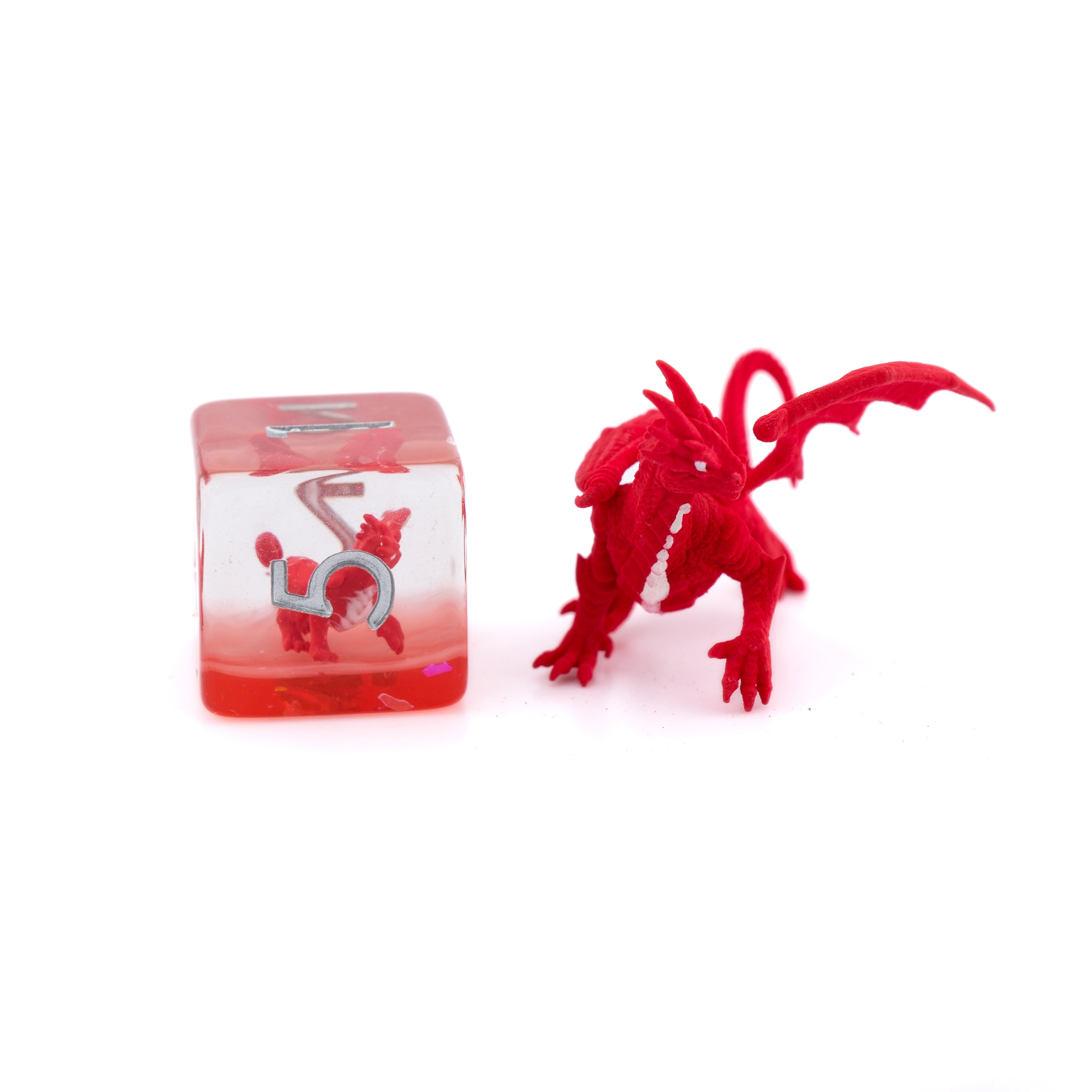 Dragon Resin 7 Piece DnD Dice Set
