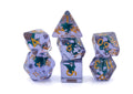 Pegasus Resin DnD Dice Set: 7-Piece RPG Dice