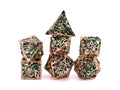 Beholder Hollow Metal DnD Dice Set: 7-Piece Spectator RPG Dice