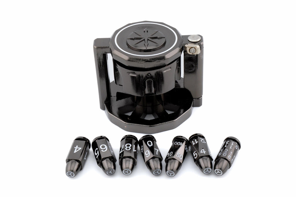 Revolver Metal Dice Set | Bullet Dice for DnD | Spinning Chamber | Mechanical Gun Dice | Dungeons & Dragons | Tabletop RPG | Fidget Gift