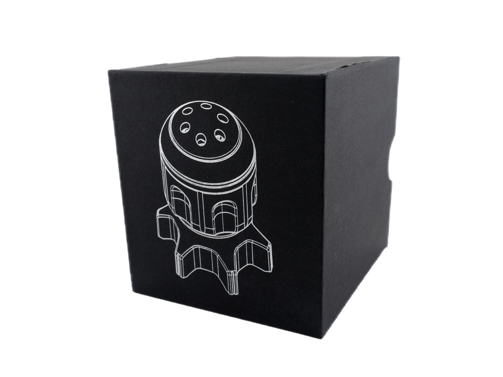 Missile Metal DnD Dice Set | Spinning Bullet Bomb Chamber RPG Dice | Mechanical Revolver Fidget | Dungeons & Dragons | TTRPG | Gift Box