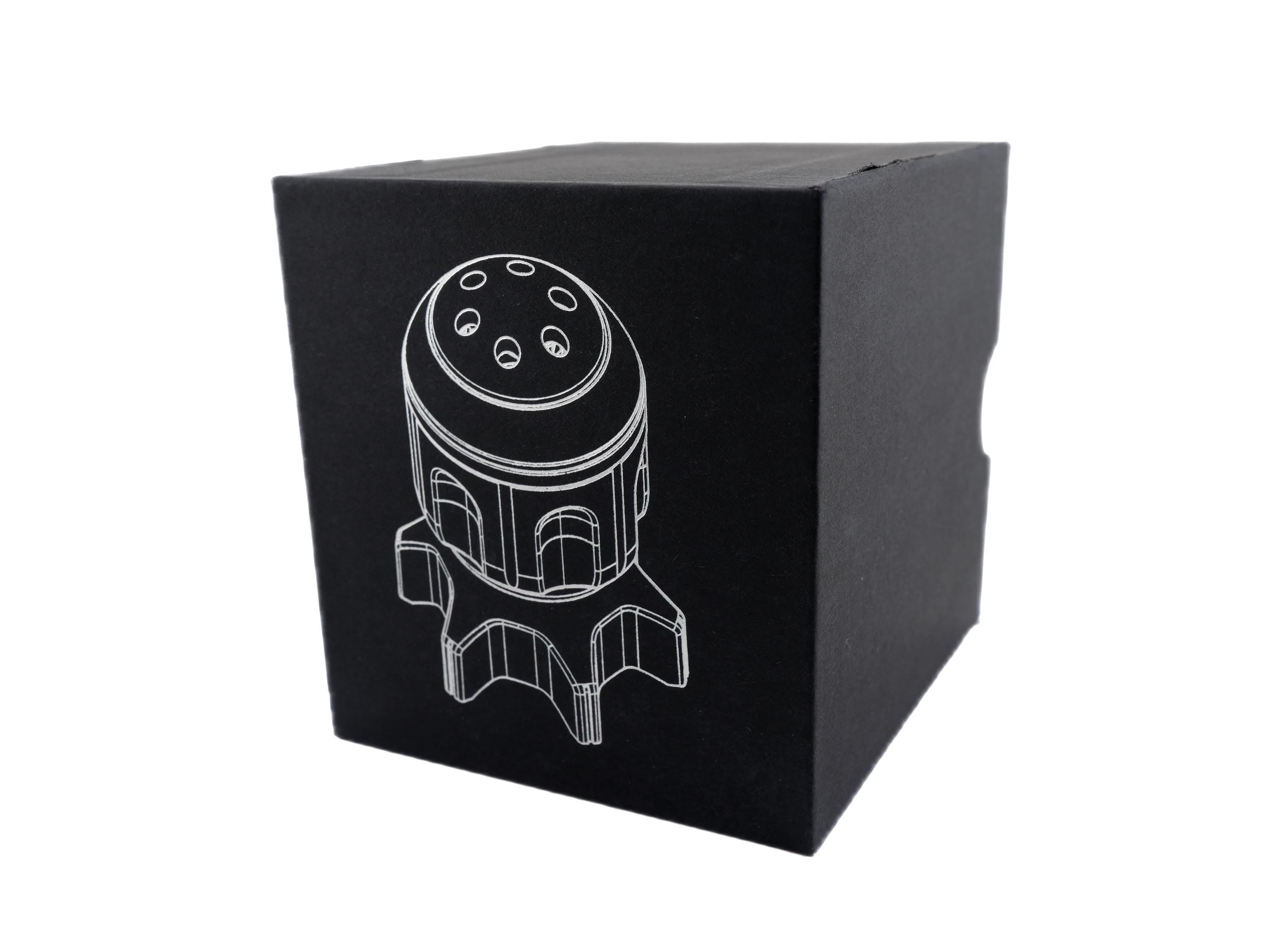 Missile Metal DnD Dice Set | Spinning Bullet Bomb Chamber RPG Dice | Mechanical Revolver Fidget | Dungeons & Dragons | TTRPG | Gift Box