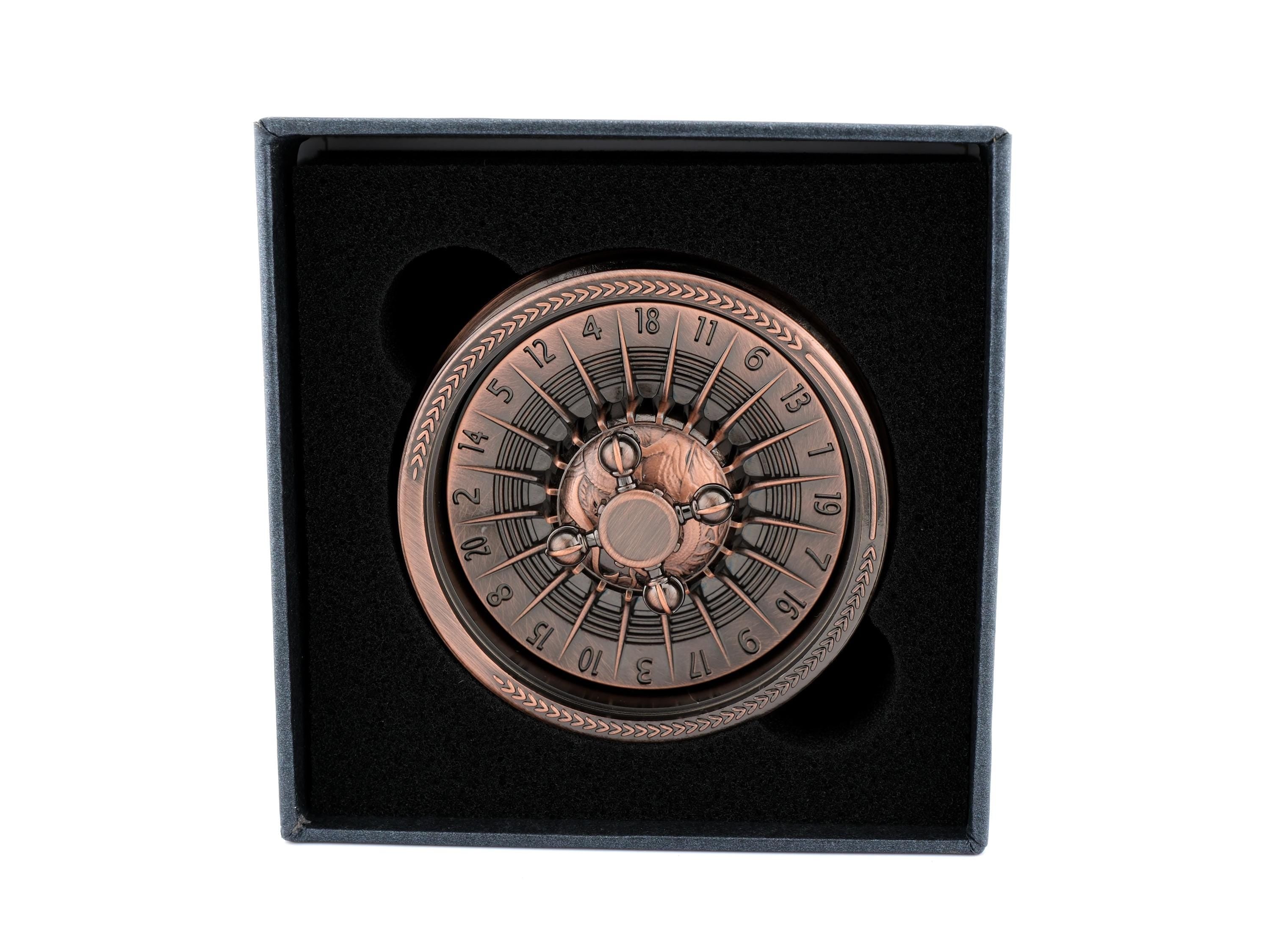 Casino Roulette Spinning D20 Dice: Fidget RPG Dice