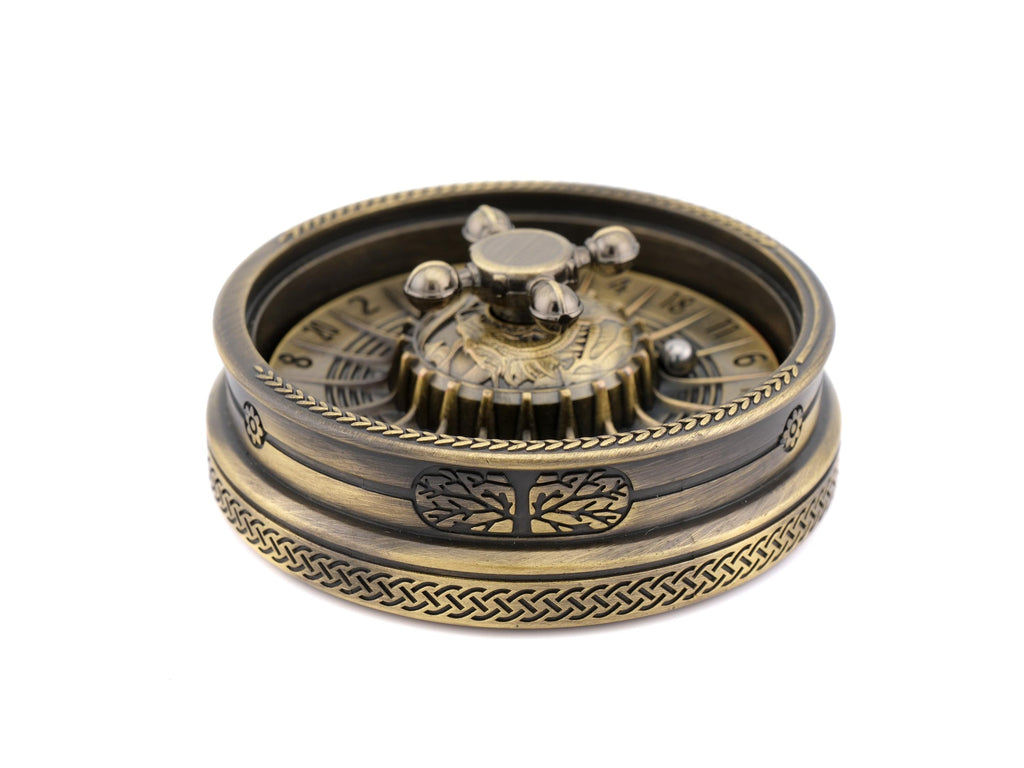 Casino Roulette Spinning D20 Dice: Fidget RPG Dice