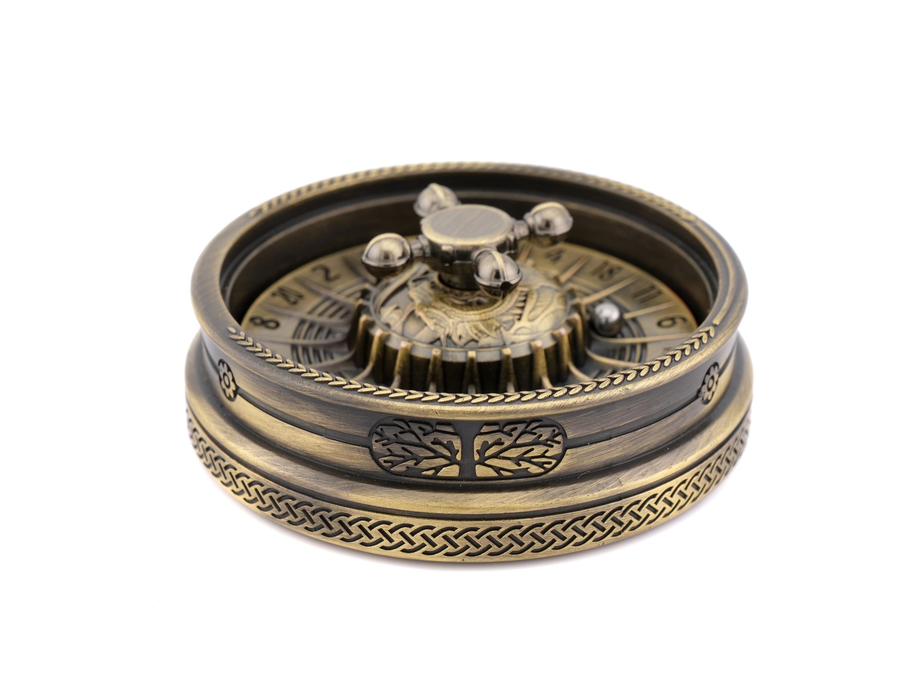 Casino Roulette Spinning D20 Dice: Fidget RPG Dice