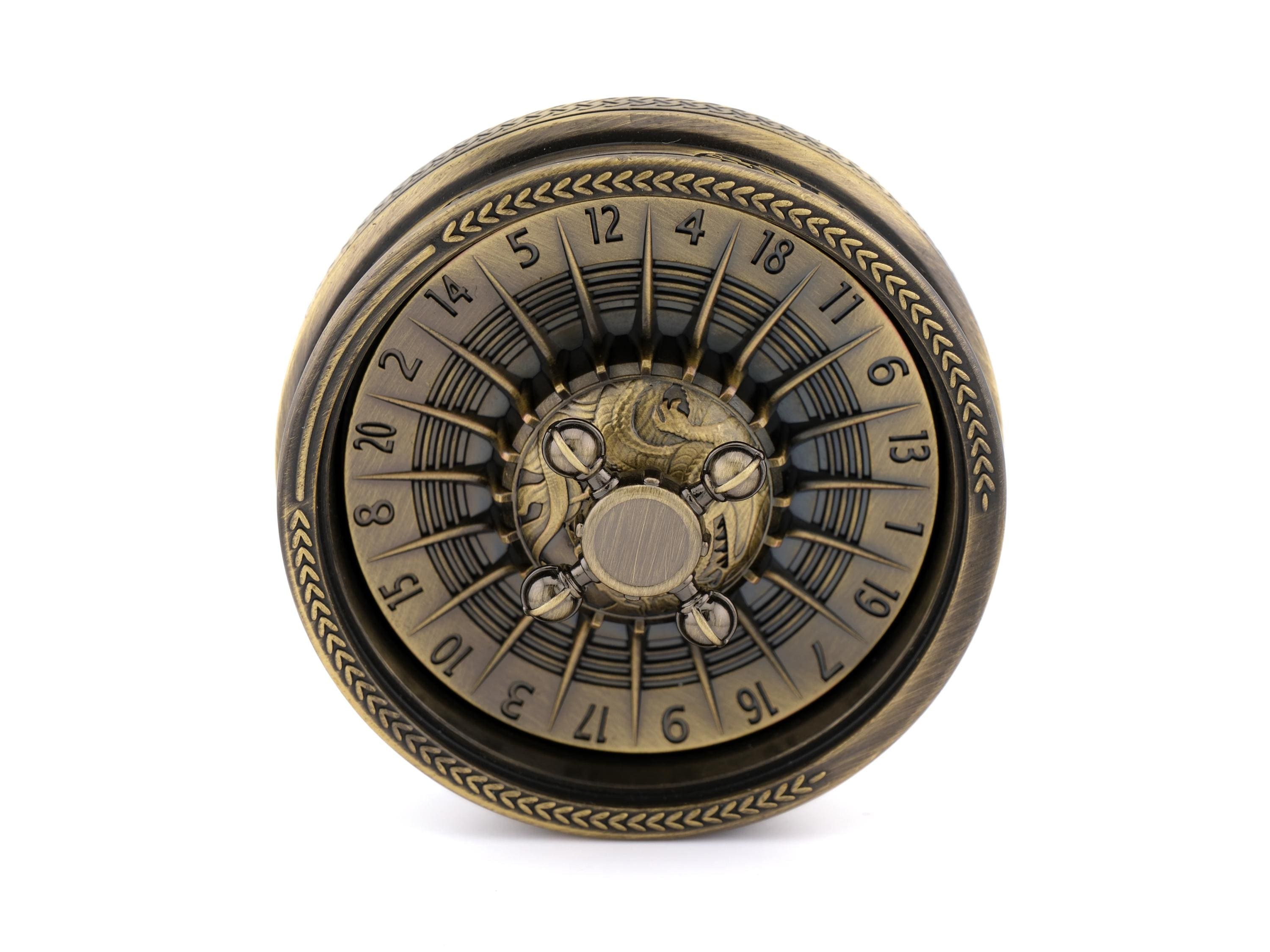 Casino Roulette Spinning D20 Dice: Fidget RPG Dice