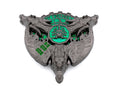 Dragon Medallion Spinning Metal DnD Dice: Fidget RPG Dice for Dungeons and Dragons