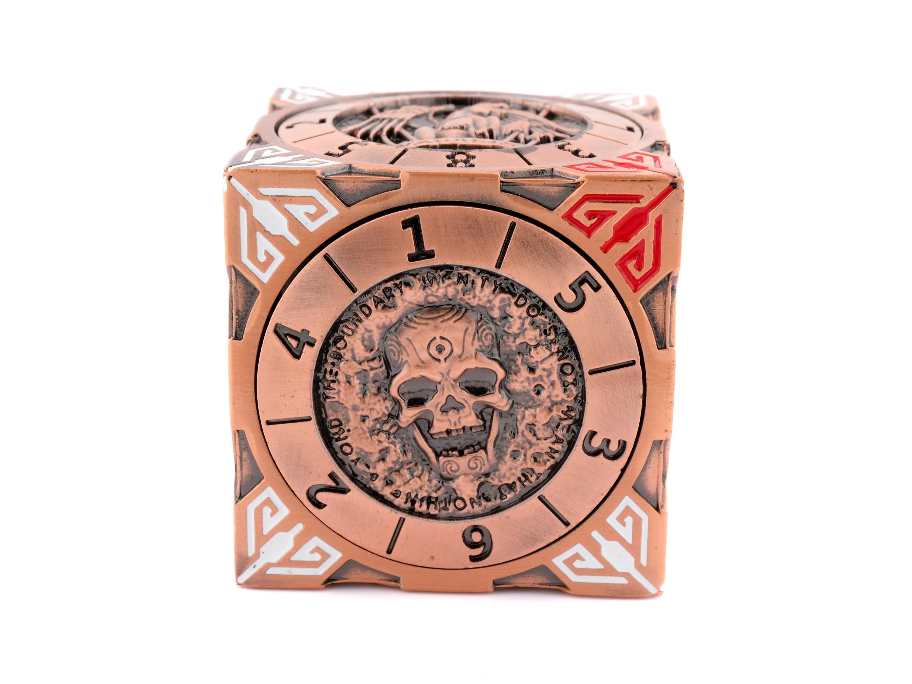 Cube Of Fate Spinning DnD Dice Set: 7-in-1 RPG Dice