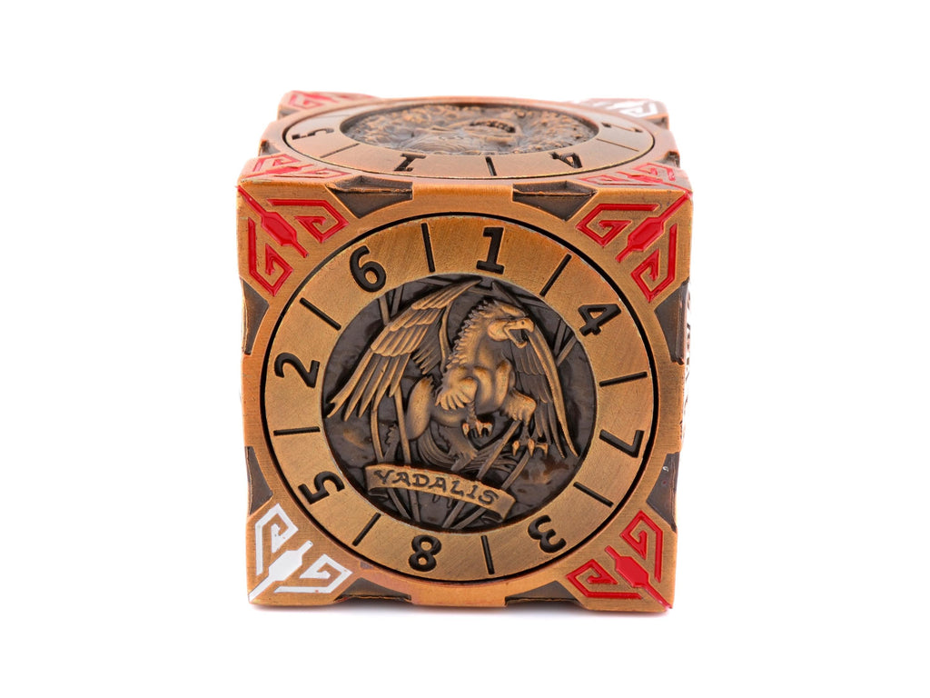 Cube Of Fate Spinning DnD Dice Set: 7-in-1 RPG Dice