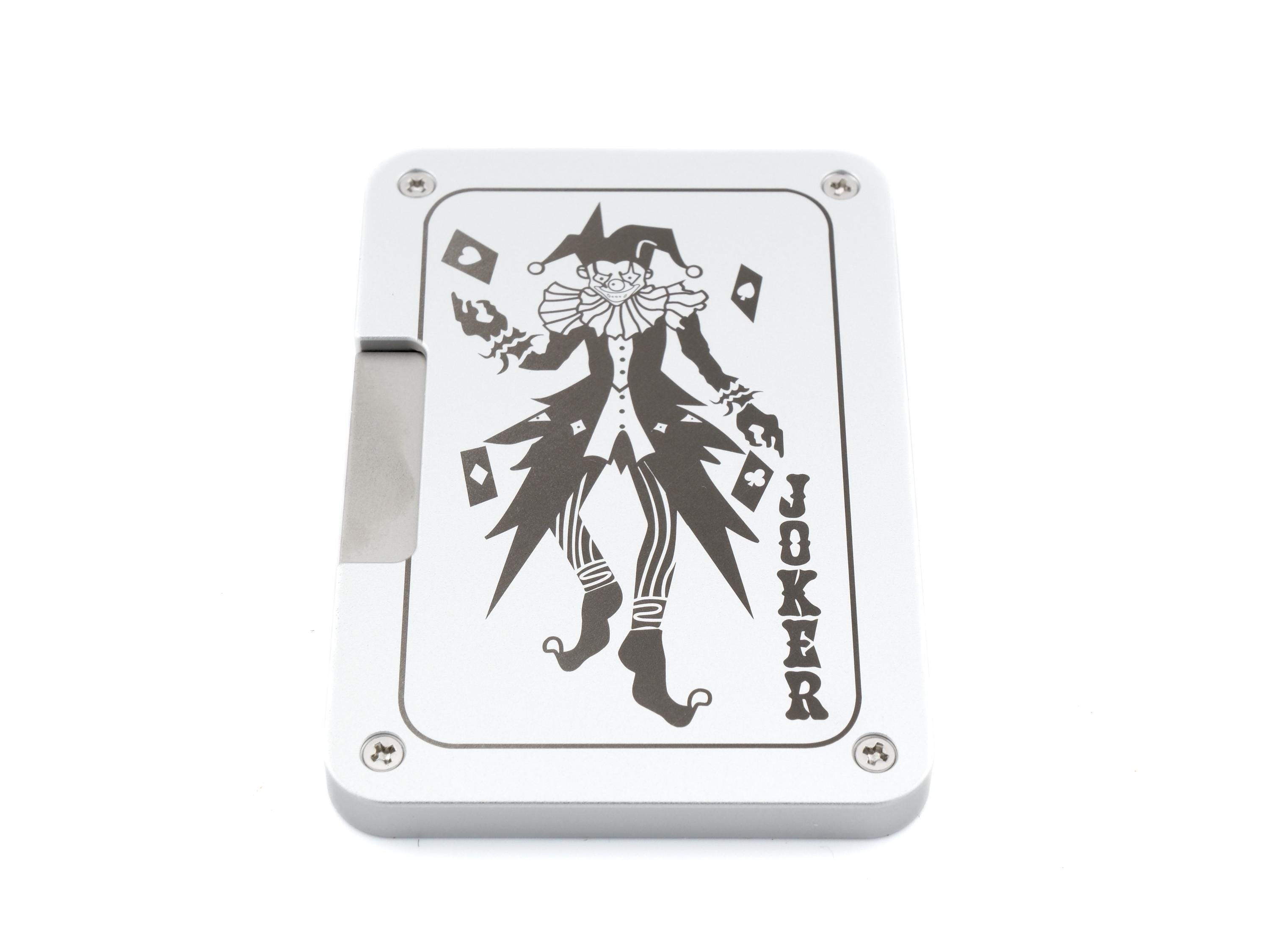 Joker Mechanical Metal 2d6 Dice: 1920s Demley Style Spinning Auto-Dice