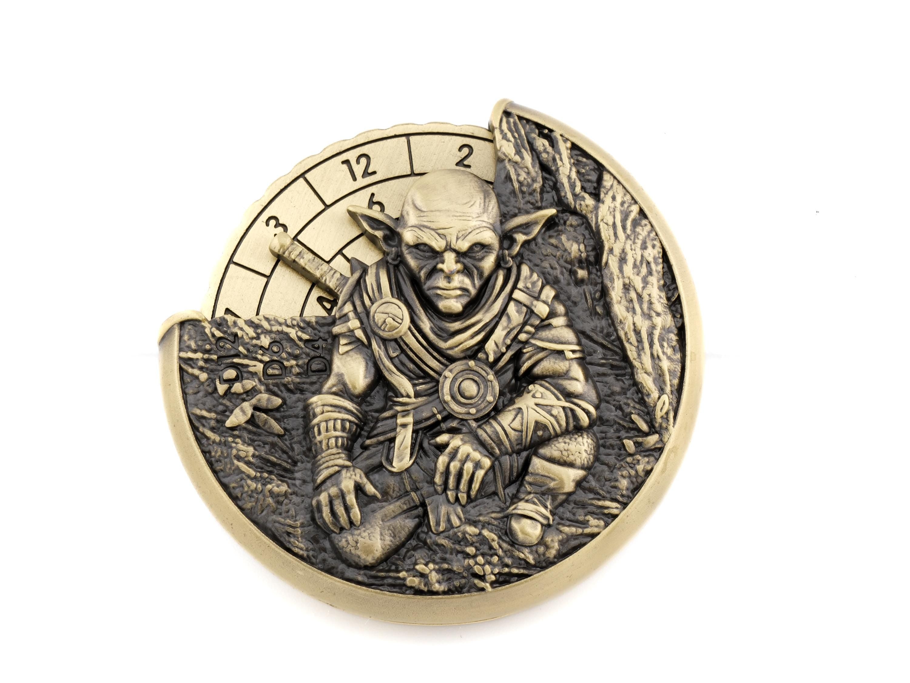 Goblin Metal Spinning Dice: 7 in 1 Hobgoblin DnD RPG Fidget