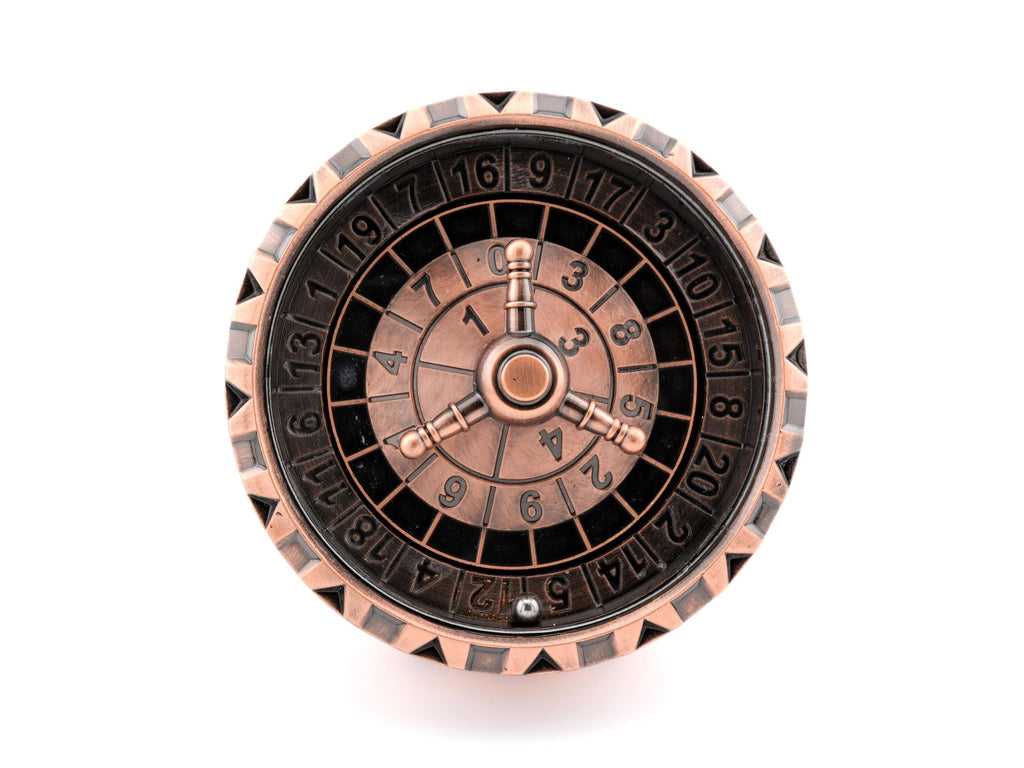 Dragon Casino Style Roulette Dice: 7 in 2 Spinning Fidget RPG Dice Set