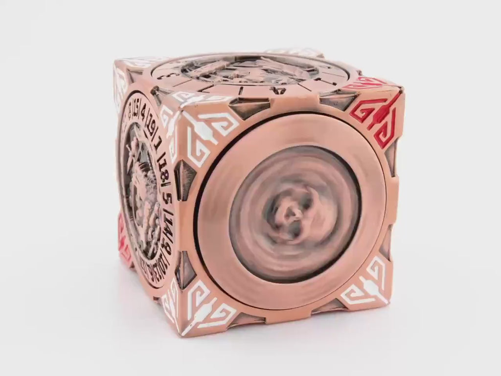 Cube Of Fate Spinning DnD Dice Set: 7-in-1 RPG Dice